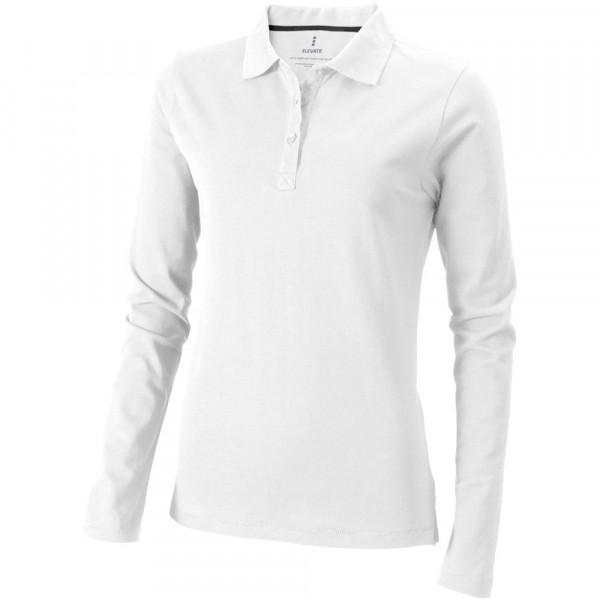 Oakville long sleeve women's polo