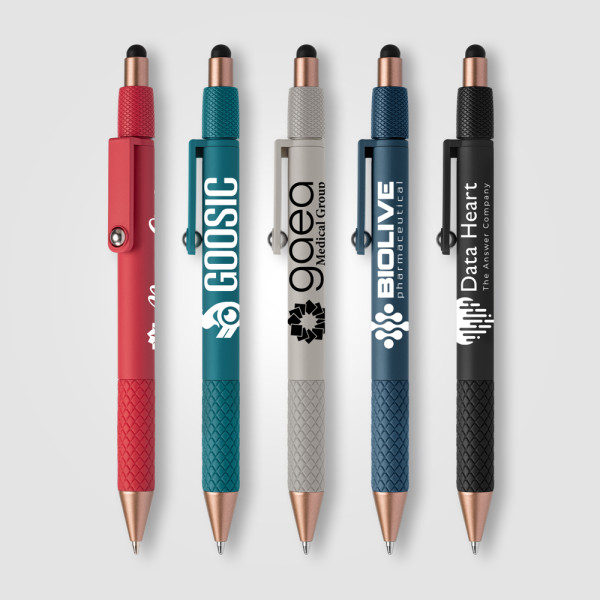 Nora Recycled Plastic Relax Fidget Stylus Pen