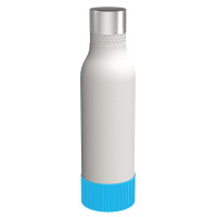 cyan, argenté, blanc