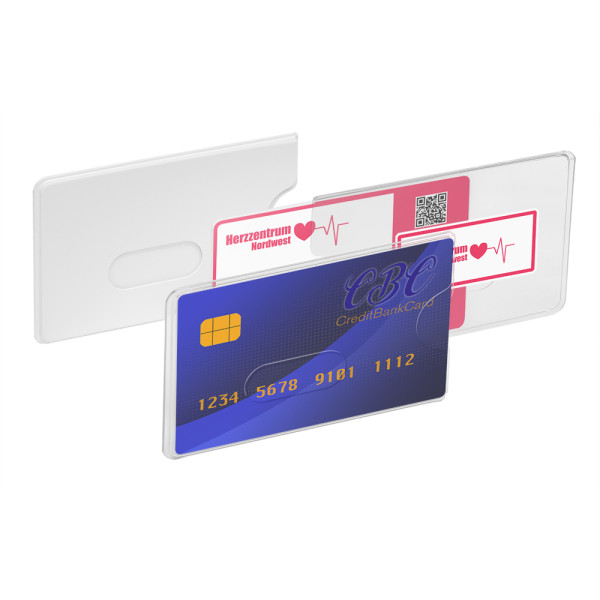 Credit card box, flexible