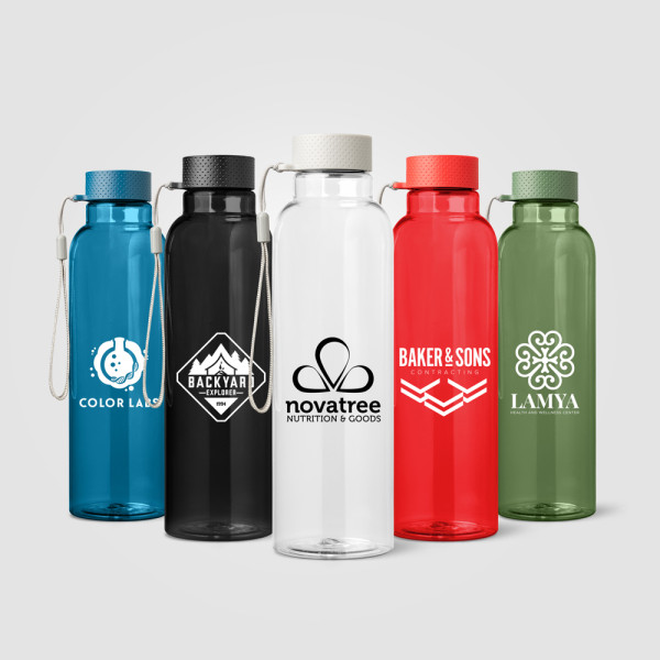 Aura rPET Wrist Strap Bottle - 710 ml