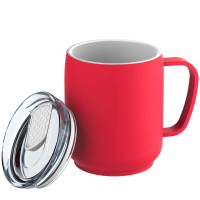 wit, rood, transparant