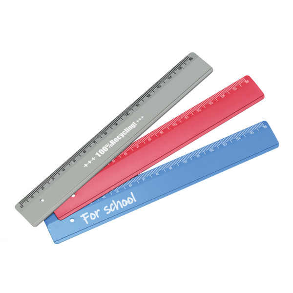 Recycling ruler 16 cm