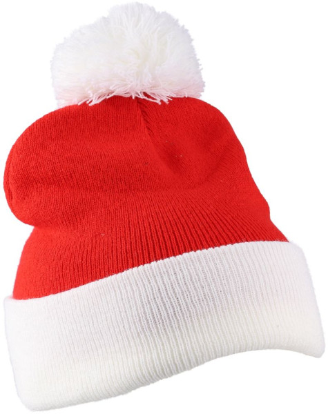 Acrylic knitted Christmas beanie Eleni