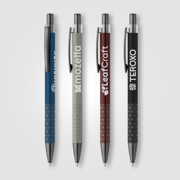 Norin Recycled Aluminium Printed Grip Pen