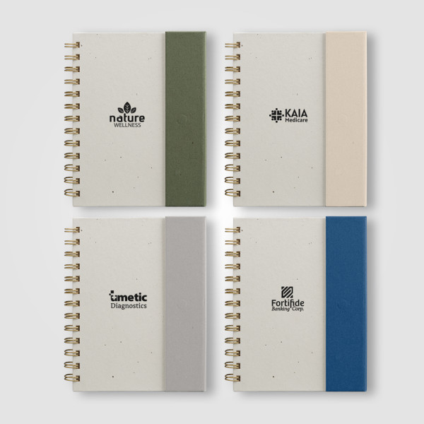 Halden FSC Paper Sticky Note Spiral Notebook Organiser – B6