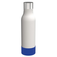 bleu, argenté, blanc