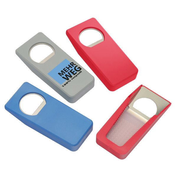 Bottle opener recycling with seal