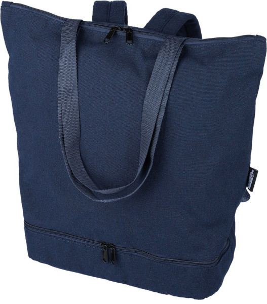 Recycled polycotton (330 gsm) tote backpack Osric
