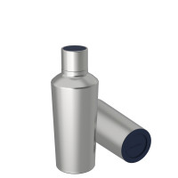 argenté, bleu marine