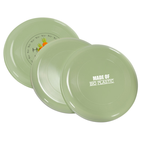 Bio frisbee stackable