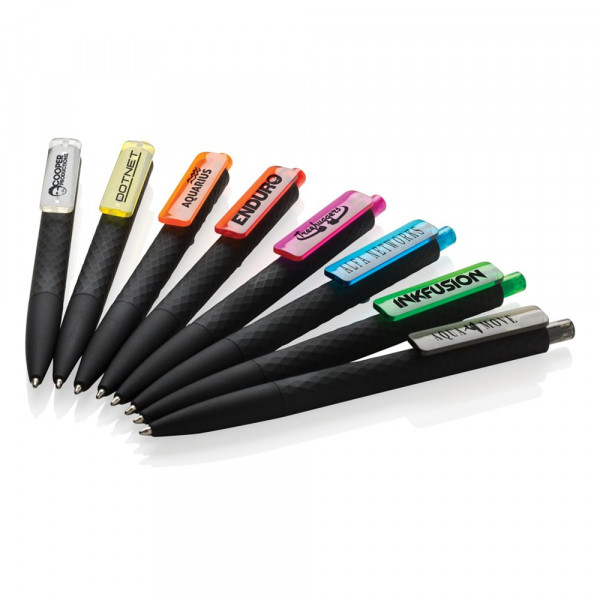 X3 RCS certified R-ABS black smooth touch pen