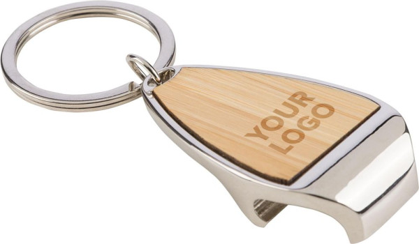 Zinc alloy keychain Aria