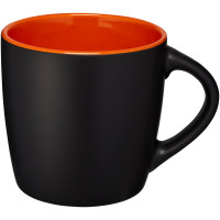 Solid black, Orange