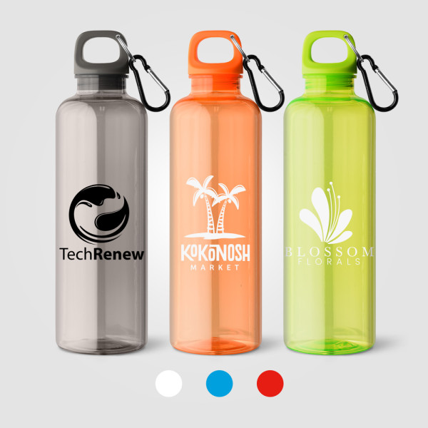 Doli rPET Carabiner Clip Screw-Top Bike Bottle – 740 ml