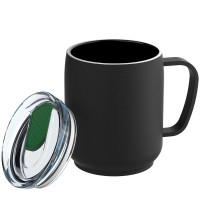 zwart, groen, transparant