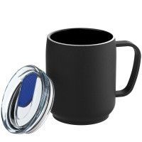 zwart, blauw, transparant