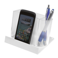 matglas transparant/wit