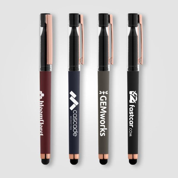 Kappa Softy Rose Gold Gel Pen w/ Stylus