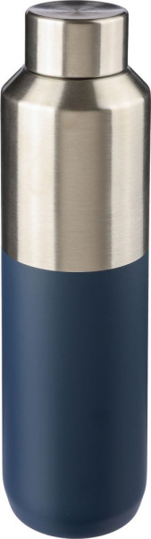 Recycled stainless steel double-walled drinking bottle (600 ml) Esen