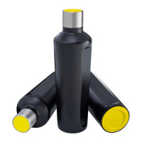 jaune, noir, argenté