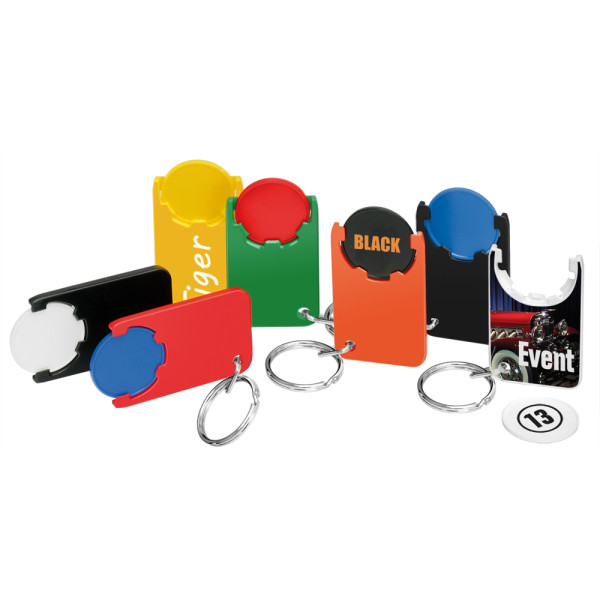 Chip holder with 1€ chip